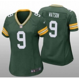 Women's Green Bay Packers #9 Christian Watson Green Vapor Untouchable Limited Stitched Football Jersey