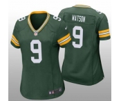 Women's Green Bay Packers #9 Christian Watson Green Vapor Untouchable Limited Stitched Football Jersey