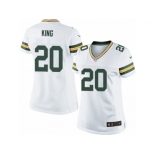 Women's Nike Green Bay Packers #20 Kevin King Limited White NFL Jersey