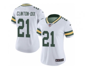 Women's Nike Green Bay Packers #21 Ha Ha Clinton-Dix Limited White Rush NFL Jersey