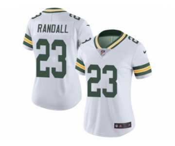 Women's Nike Green Bay Packers #23 Damarious Randall Limited White Rush NFL Jersey