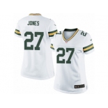 Women's Nike Green Bay Packers #27 Josh Jones Limited White NFL Jersey