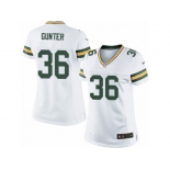 Women's Nike Green Bay Packers #36 LaDarius Gunter Limited White NFL Jersey