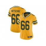 Women's Nike Green Bay Packers #66 Ray Nitschke Limited Gold Rush NFL Jersey