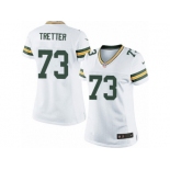 Women's Nike Green Bay Packers #73 JC Tretter Limited White NFL Jersey