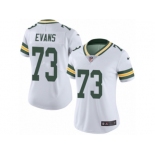 Women's Nike Green Bay Packers #73 Jahri Evans Limited Gold Rush NFL Jersey