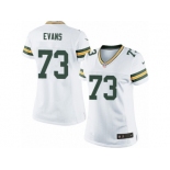 Women's Nike Green Bay Packers #73 Jahri Evans Limited White NFL Jersey