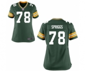 Women's Nike Green Bay Packers #78 Jason Spriggs Green Team Color NFL Jersey