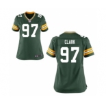 Women's Nike Green Bay Packers #97 Kenny Clark Green Team Color NFL Jersey