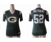 nike women nfl green bay packers #52 matthews field flirt fashion green[nike 2012]