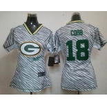 nike women nfl jerseys green bay packers #18 cobb [fem fan zebra]