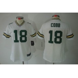 nike women nfl jerseys green bay packers #18 cobb white[nike limited]