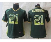 nike women nfl jerseys green bay packers #21 clinton-dix green[Elite drift fashion][clinton-dix]