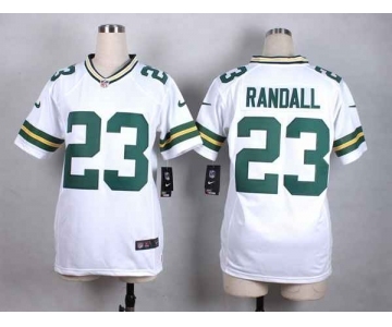 nike women nfl jerseys green bay packers #23 randall white[nike]