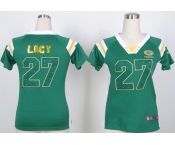 nike women nfl jerseys green bay packers #27 eddie lacy green[fashion Rhinestone sequins]