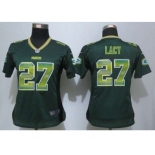 nike women nfl jerseys green bay packers #27 lacy green[Strobe Limited]