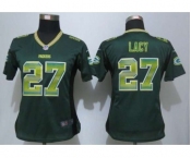 nike women nfl jerseys green bay packers #27 lacy green[Strobe Limited]