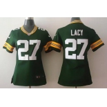 nike women nfl jerseys green bay packers #27 lacy green[nike]