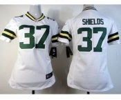 nike women nfl jerseys green bay packers #37 sam shields white[nike]