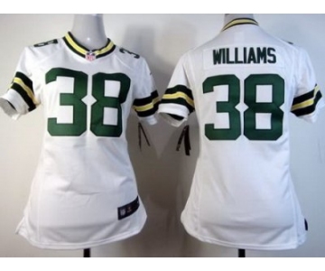 nike women nfl jerseys green bay packers #38 tramon williams white[nike]