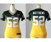 nike women nfl jerseys green bay packers #52 clay matthews green-yellow[nike drift fashion][second version]