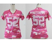 nike women nfl jerseys green bay packers #52 clay matthews pink[fashion camo]