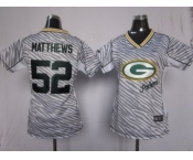 nike women nfl jerseys green bay packers #52 matthews [fem fan zebra]