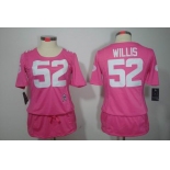 nike women nfl jerseys green bay packers #52 matthews pink[breast cancer awareness]