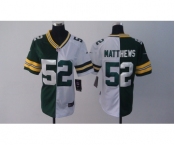 nike women nfl jerseys green bay packers #52 matthews white-green[nikesplit]