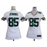 nike women nfl jerseys green bay packers #85 greg jennings white[nike]