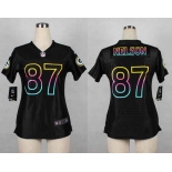 nike women nfl jerseys green bay packers #87 nelson black[nike fashion]