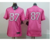 nike women nfl jerseys green bay packers #87 nelson pink[2012 nike love]