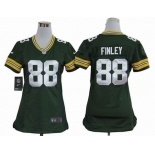 nike women nfl jerseys green bay packers #88 jermichael finley green[nike]