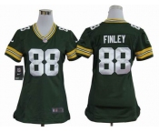 nike women nfl jerseys green bay packers #88 jermichael finley green[nike]