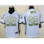 nike women nfl jerseys green bay packers #92 white white[Elite drift fashion]