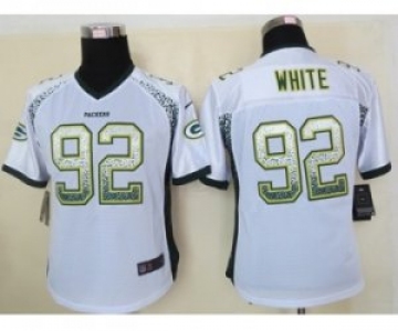 nike women nfl jerseys green bay packers #92 white white[Elite drift fashion]