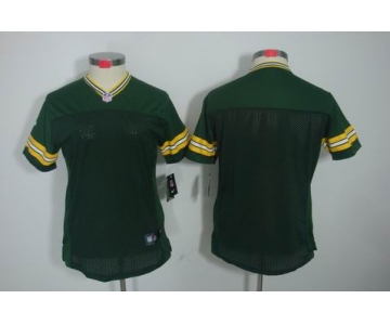 nike women nfl jerseys green bay packers blank green[nike limited]