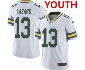 Youth Green Bay Packers #13 Allen Lazard White Vapor Untouchable Limited Stitched Jersey