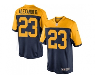 Youth Nike Green Bay Packers #23 Jaire Alexander Navy Blue Alternate Stitched NFL New Limited Jersey