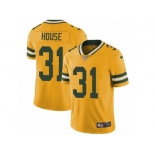 Youth Nike Green Bay Packers #31 Davon House Limited Gold Rush NFL Jersey