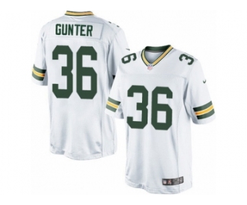 Youth Nike Green Bay Packers #36 LaDarius Gunter Limited White NFL Jersey