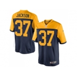 Youth Nike Green Bay Packers #37 Josh Jackson Navy Blue Alternate Stitched NFL New Limited Jersey