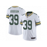 Youth Nike Green Bay Packers #39 Demetri Goodson Limited White Rush NFL Jersey