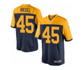 Youth Nike Green Bay Packers #45 Vince Biegel Limited Navy Blue Alternate NFL Jersey