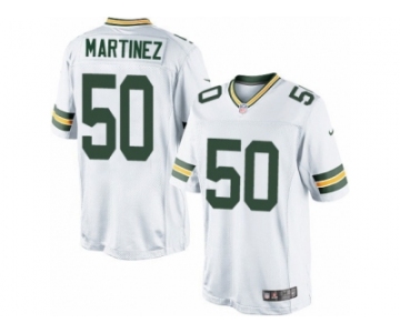 Youth Nike Green Bay Packers #50 Blake Martinez Limited White NFL Jersey