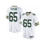 Youth Nike Green Bay Packers #65 Lane Taylor Limited White NFL Jersey