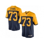 Youth Nike Green Bay Packers #73 Jahri Evans Limited Navy Blue Alternate NFL Jersey