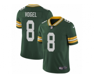 Youth Nike Green Bay Packers #8 Justin Vogel Green Team Color Vapor Untouchable Limited Player NFL Jersey