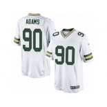 Youth Nike Green Bay Packers #90 Montravius Adams Limited White NFL Jersey