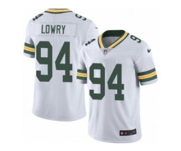 Youth Nike Green Bay Packers #94 Dean Lowry White Vapor Untouchable Limited Player NFL Jersey